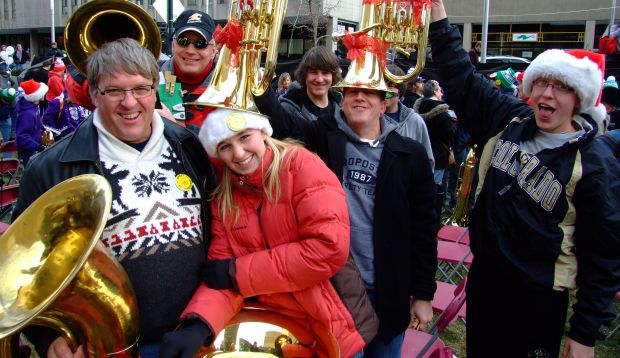 tuba christmas players
