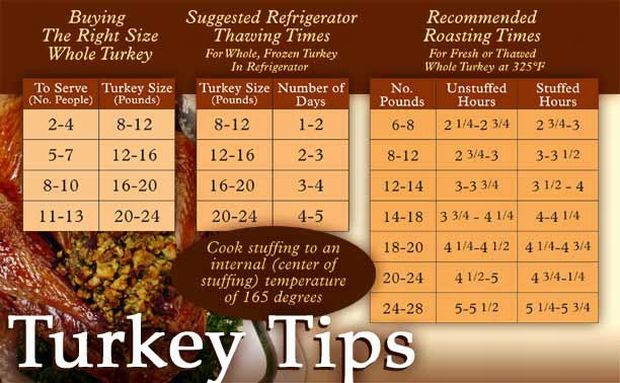 thanksgiving turkey tips