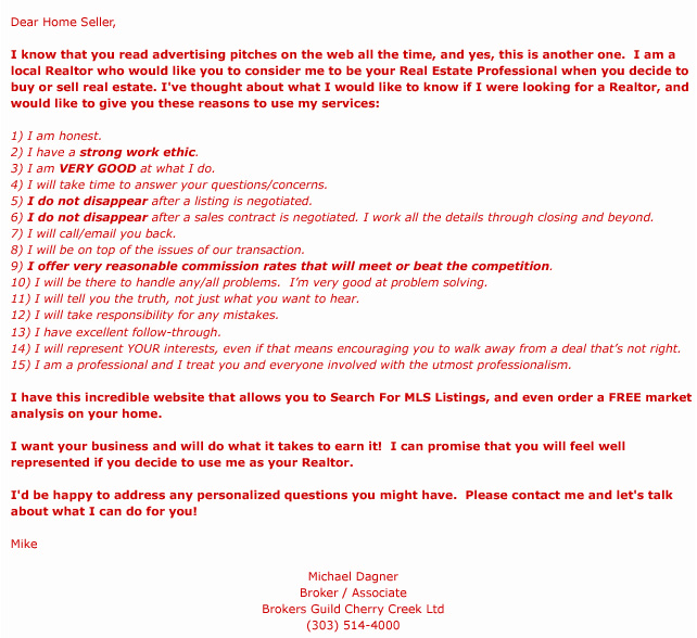denver homes sellers denver homes seller letter