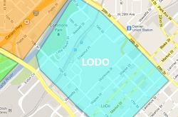 LODO map