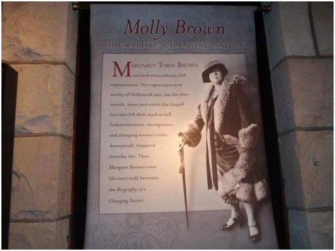 molly brown house biography display