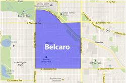 Belcaro map denver