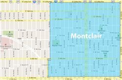 Montclair map