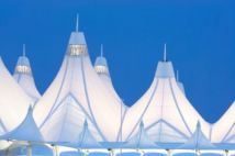 denver_international_airport snow capped rockies teflon roof