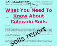 colorado soils report