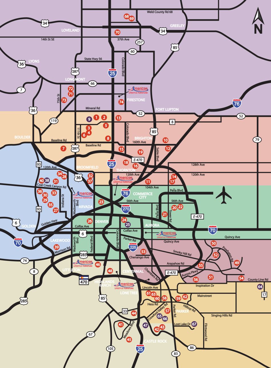 parade of homes map denver co 2015