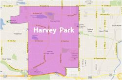 Harvey_Park map