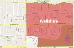 Wellshire map