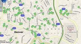 search denver homes by map